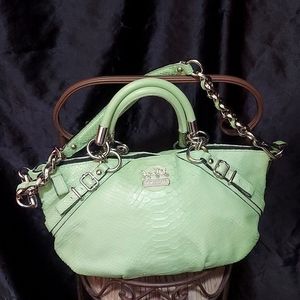 Coach python satchel